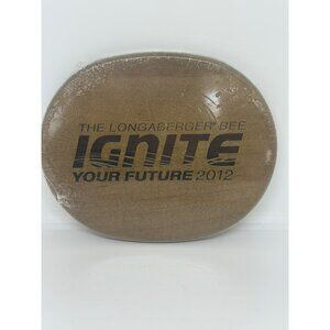 NEW Longaberger Wooden Oval Lid "Ignite Your Future" 2012 SEALED